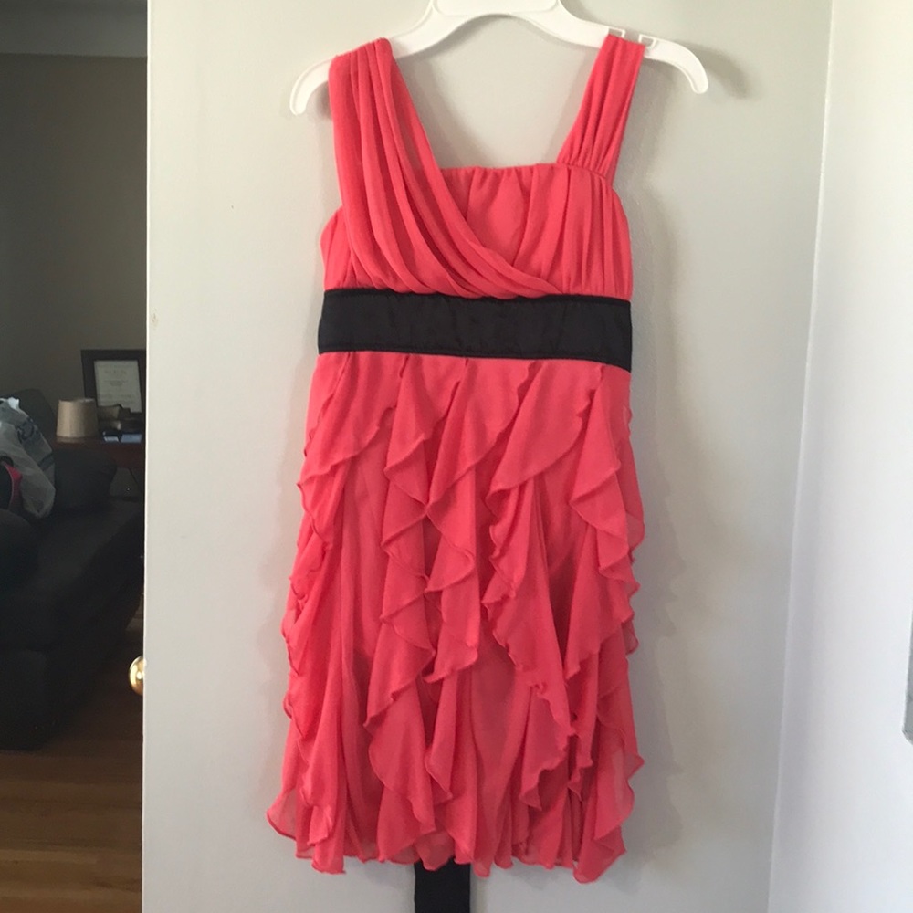Girls coral mymichelle dress size 12